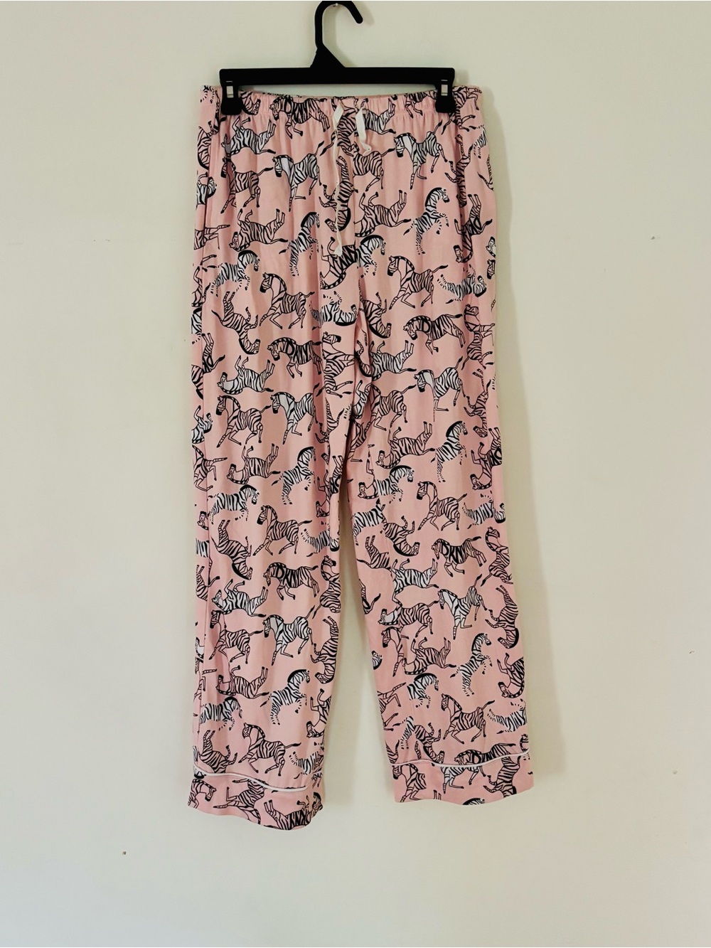 DKNY Pink Zebra Print Pajama Lounge Pants S 4/6